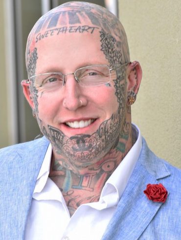 самый татуированный, найтатуйованіший