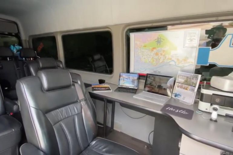 офіс на колесах, офис на колесах